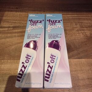 Bliss Fuzz Off Foam Hair Removal Spray - Blue and Purple